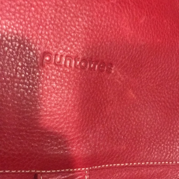 Red Leather Bag - Picture 3 of 11